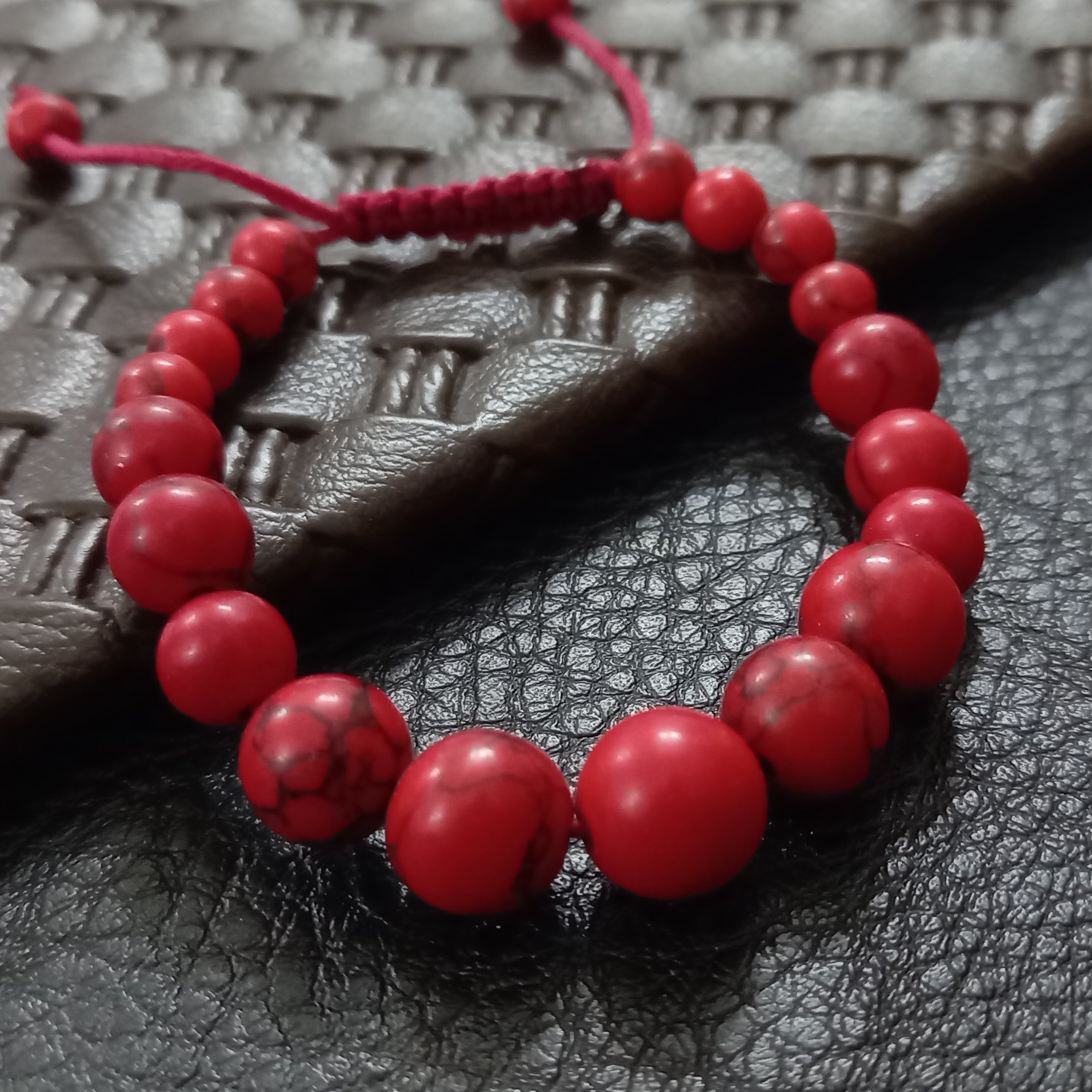 دستبند سنگ مرجان