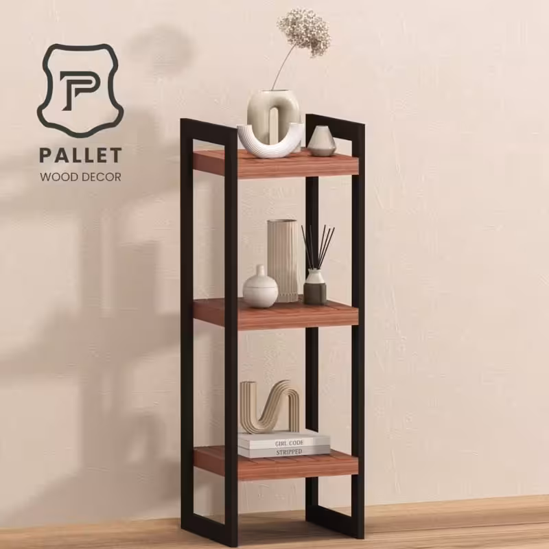 استند سه طبقه تمام چوب روس