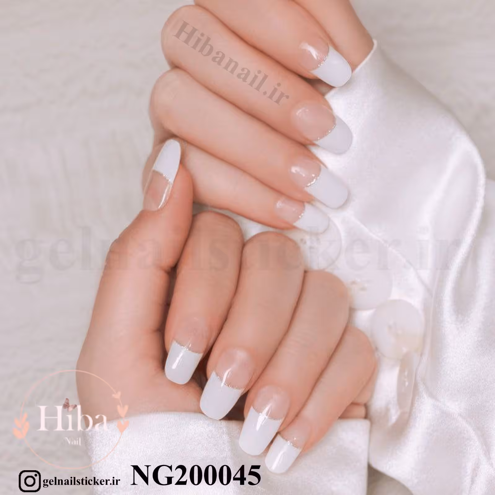 استیکر ژله ای کاشت ناخن (نیل رپ)_کد NG200045