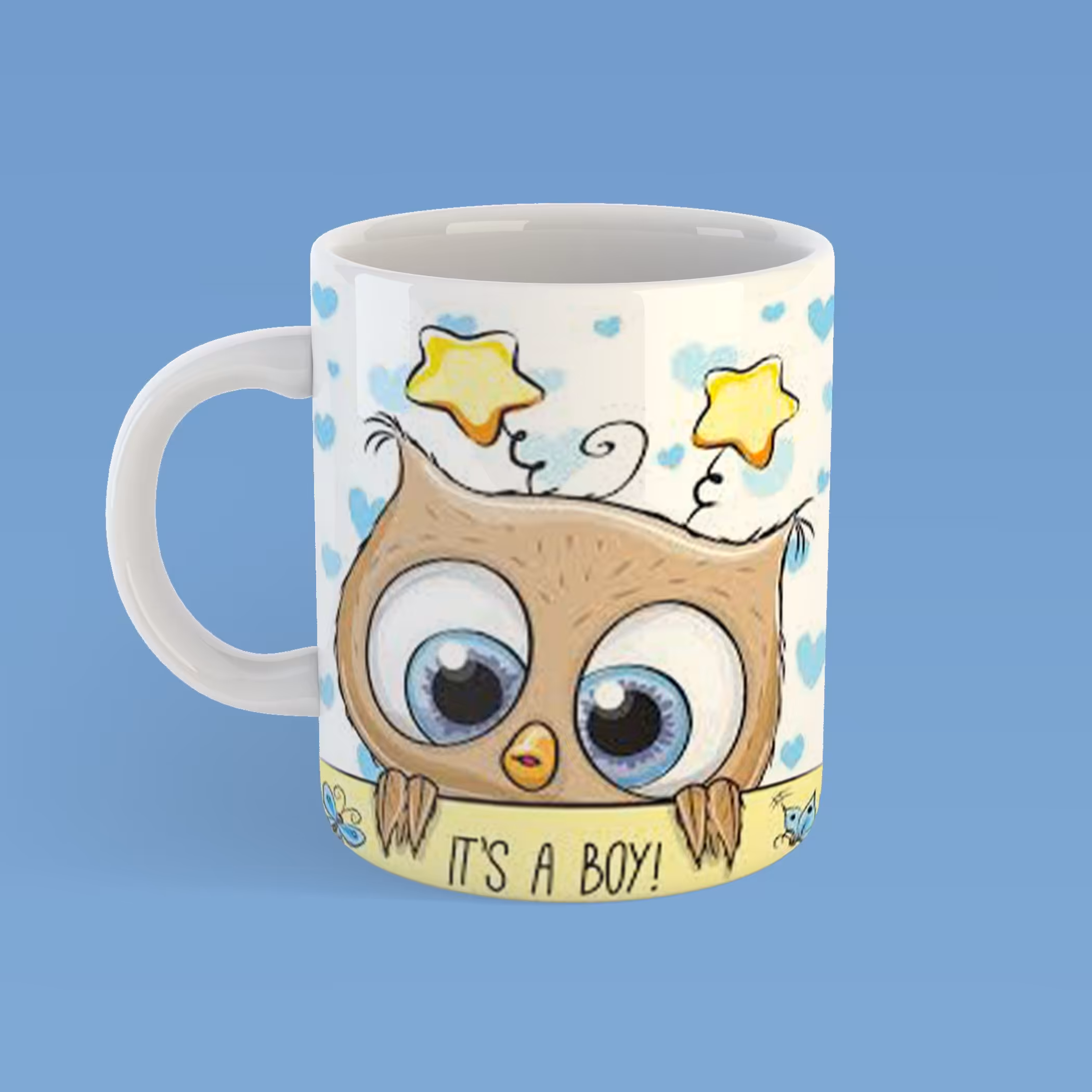 ماگ جغد فانتزی کد055