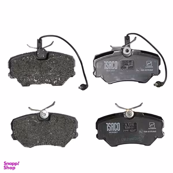 لنت ترمز جلو ایساکو مدل تکستار 1620100735 مناسب برای پژو