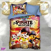 سرویس خواب مدل سگ نگهبان یک نفره 4 تکه