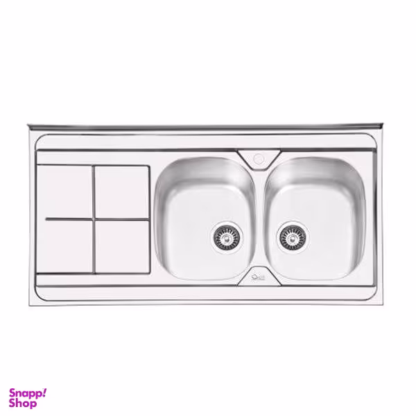 سینک ظرفشویی ایلیا استیل مدل 1041 روکار