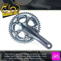 طبق قامه دوچرخه شیمانو CX70 ضریب 46x36 دندانه ساخت ژاپن Shimano FC-CX70 46x36T 10 Speed Made in Japan