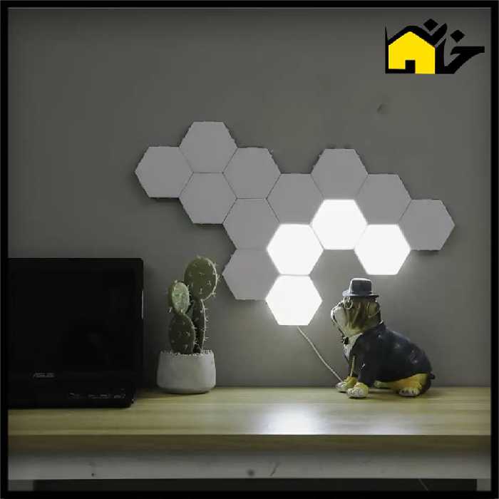 چراغ خواب لمسی شش ضلعی مدل کندو