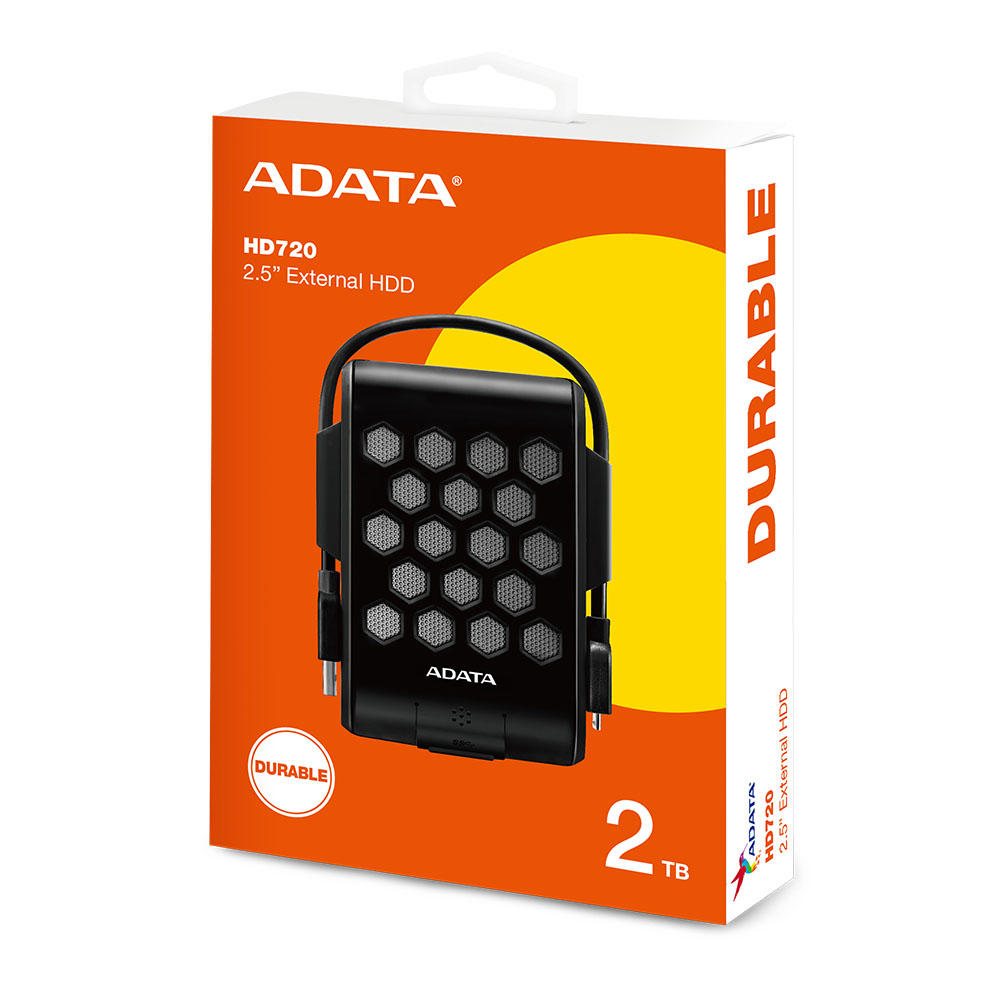 هارد اکسترنال ای دیتا ADATA HD720 Black ظرفیت 2 ترابایت