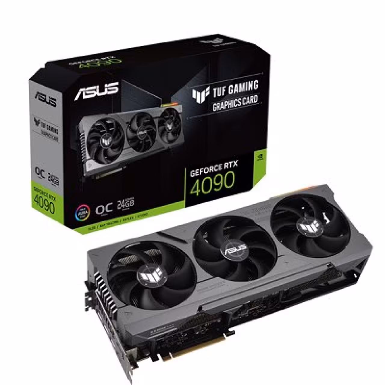 کارت گرافیک ایسوس مدل TUF Gaming GeForce RTX 4090 OC Edition 24GB GDDR6X