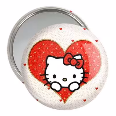 آینه جیبی خندالو مدل هلو کیتی کد 24731