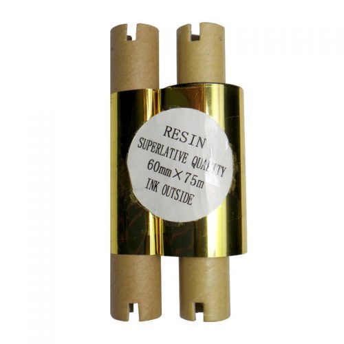 ریبون پرینتر لیبل زن رزین مدل 60mm x 75m