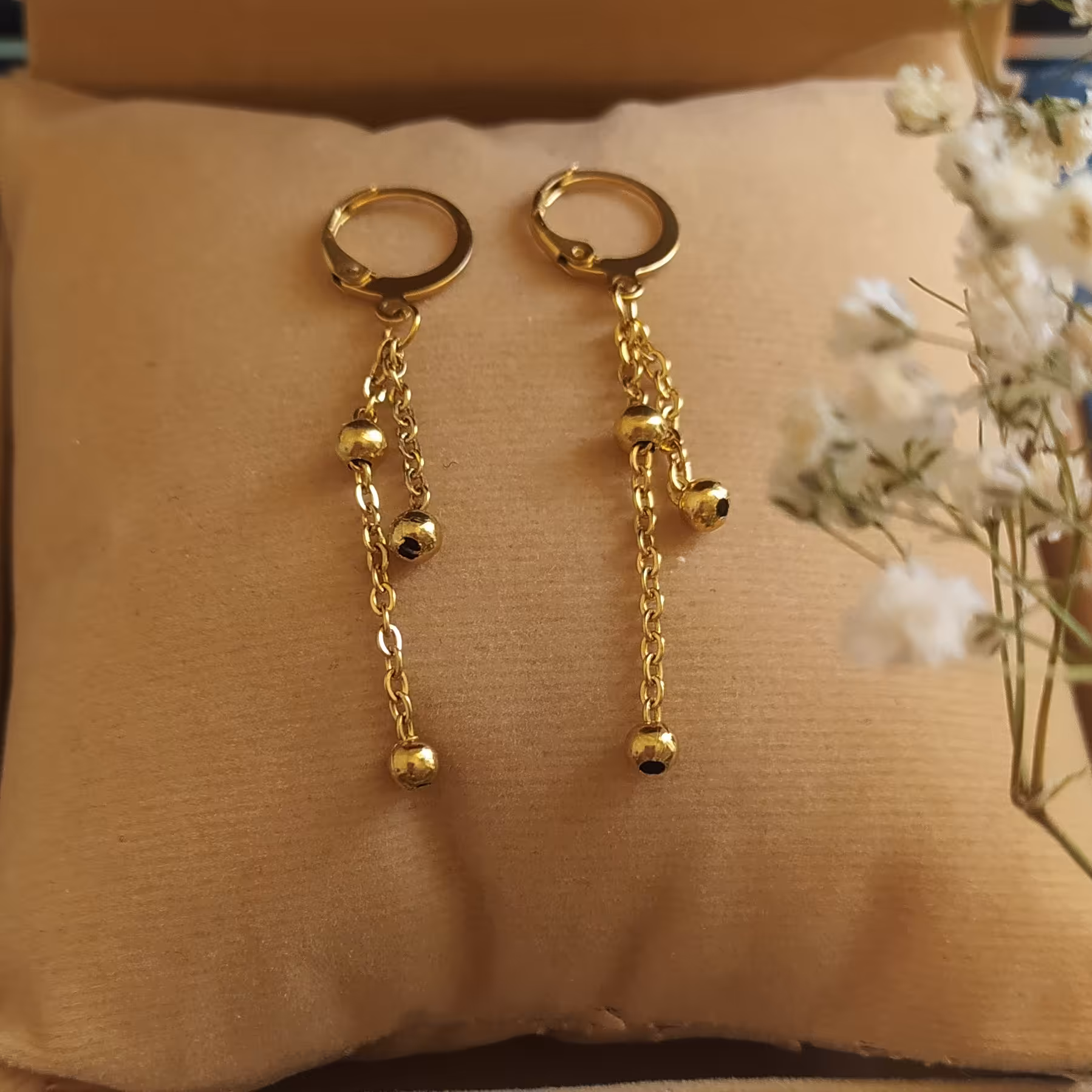 گوشواره خلخال(توپی)