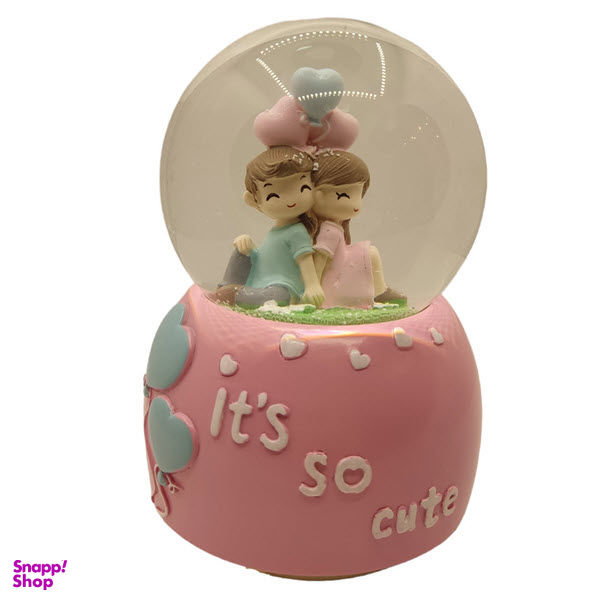 گوی موزیکال مدل پمپی طرح عشق و جوانی