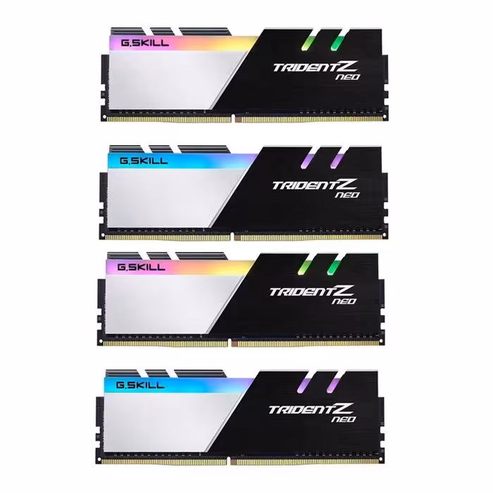 رم دسکتاپ 4کاناله جی اسکیل Trident Z Neo با فرکانس 3000 مگاهرتز و حافظه 64 گیگابایت