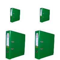 زونکنA4 سلفونی لبه فلزی تیگل دار  سبز تیره( بسته 4 عددی)