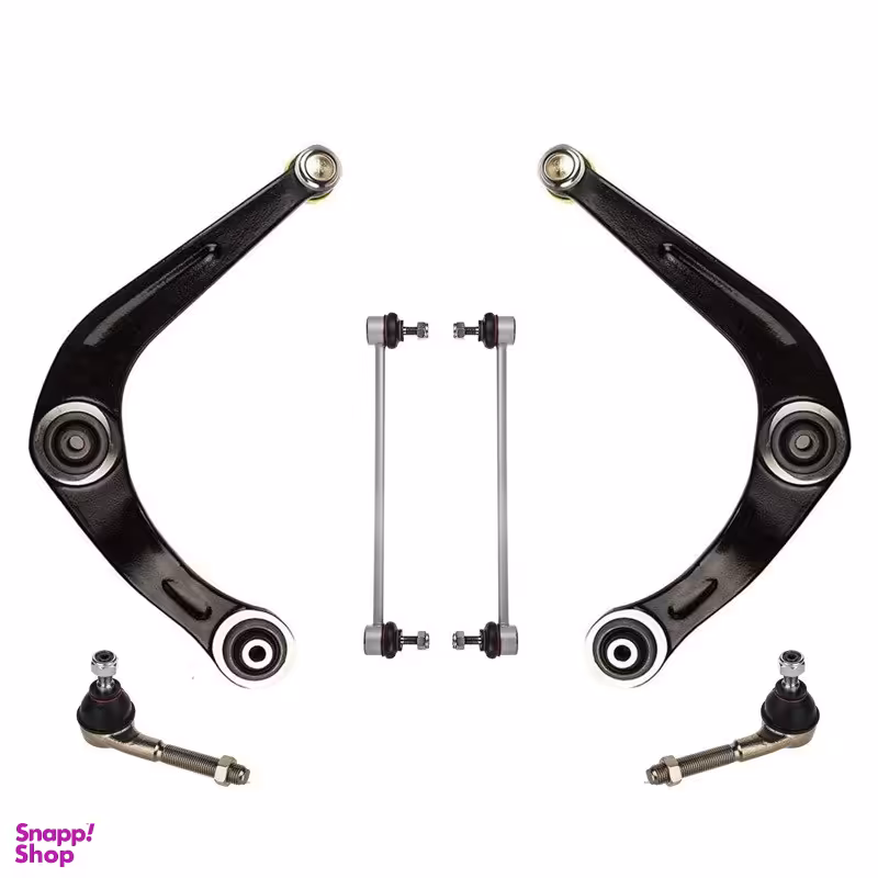 قطعات جلوبندی خودرو کد 3001 مناسب برای پژو 206 مجموعه 6 عددی