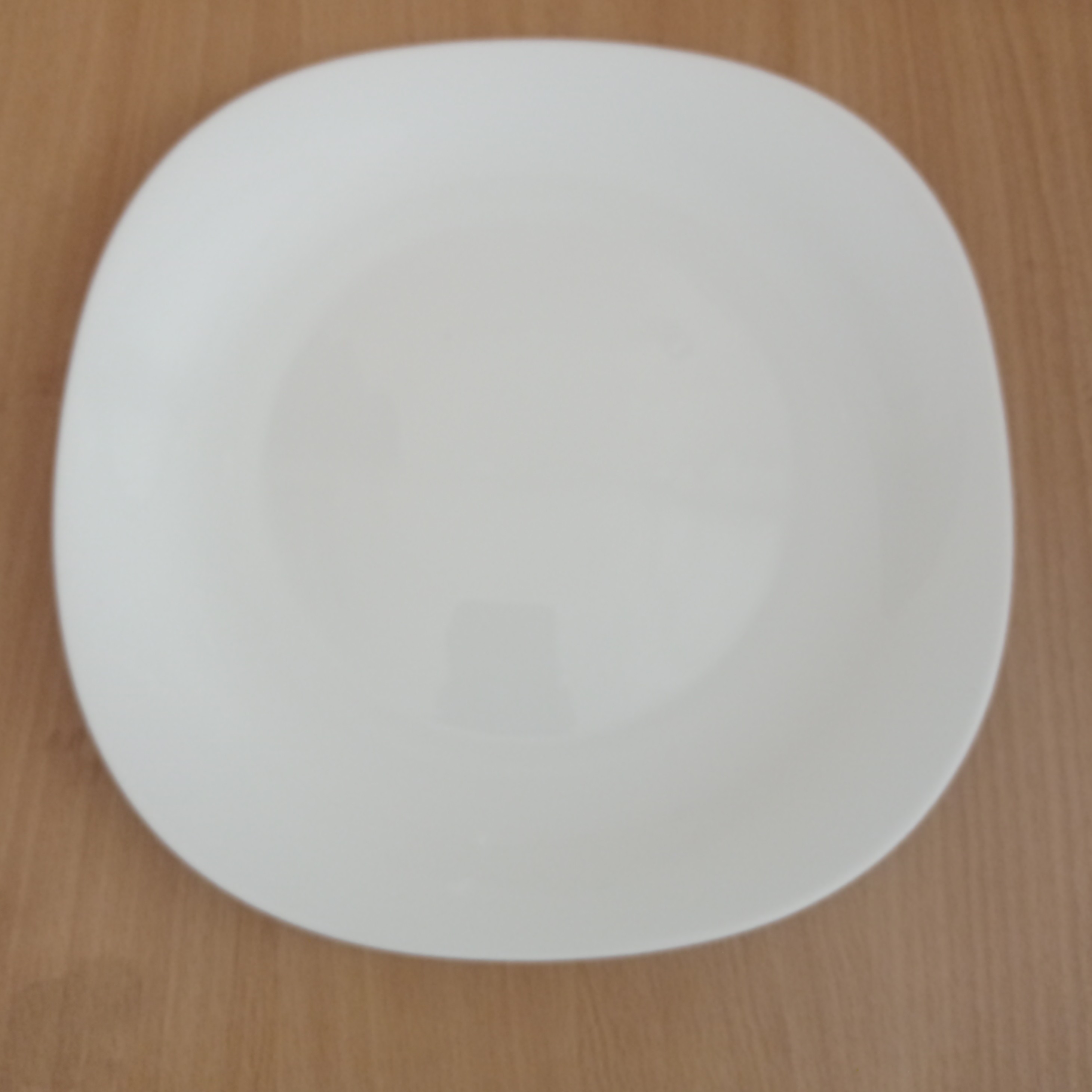 پلو خوری آرکوپال مقصود طرح دیوالی مربعی کلاسیک سفید ساده در بسته شش عددی