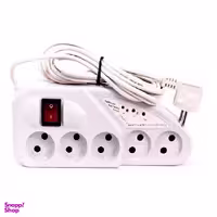 پنج راهی برق و محافظ تکسان مدل 2500v