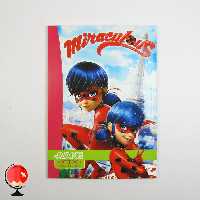 دفتر مشق 50 برگ طرح دختر کفشدوزکی آونگ