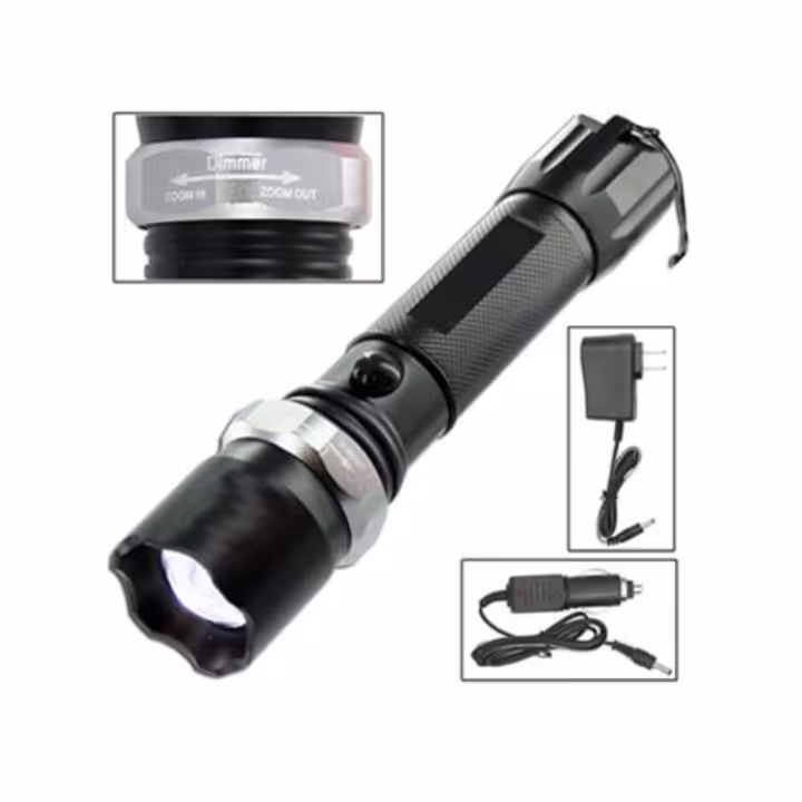 چراغ قوه پلیسی بزرگ شارژی