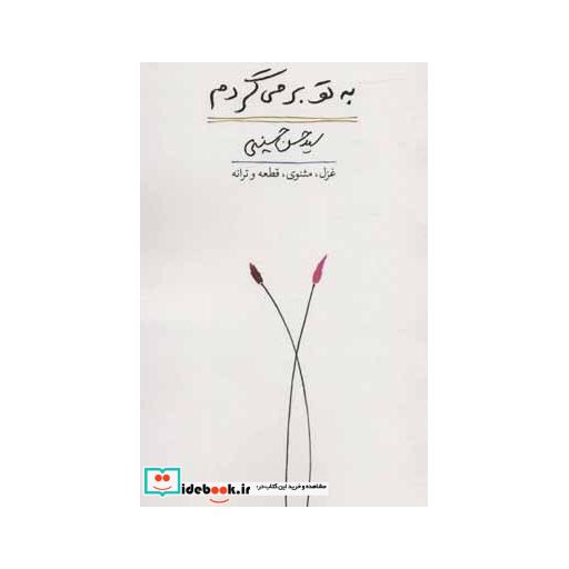 کتاب به تو بر می گردم اثر حسن حسینی