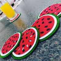 ست زیر پارچ ولیوان