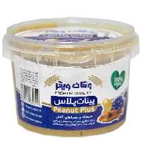 پینات پلاس وگان ویگر  300 گرم(کره بادام زمینی شیرین شده با شهد انگور-مقوی و خوشمزه)