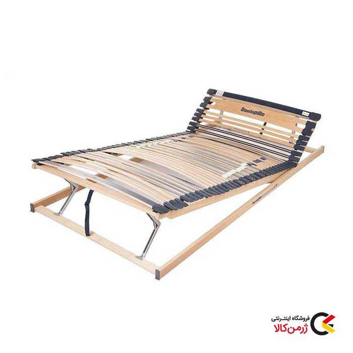 زیر تشکی دانلوپیلو مدل Dunloflex Ergo چوبی