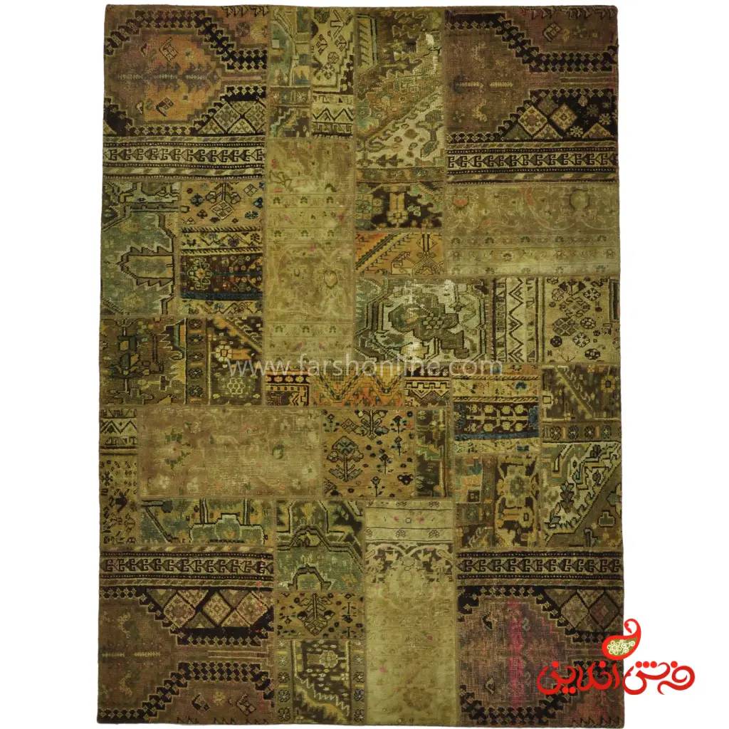 فرش دستباف کلاژ کد 5121