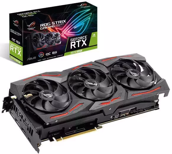 کارت گرافیک ایسوس مدل ROG-STRIX-RTX2070S-O8G-GAMING با حافظه 8 گیگابایت