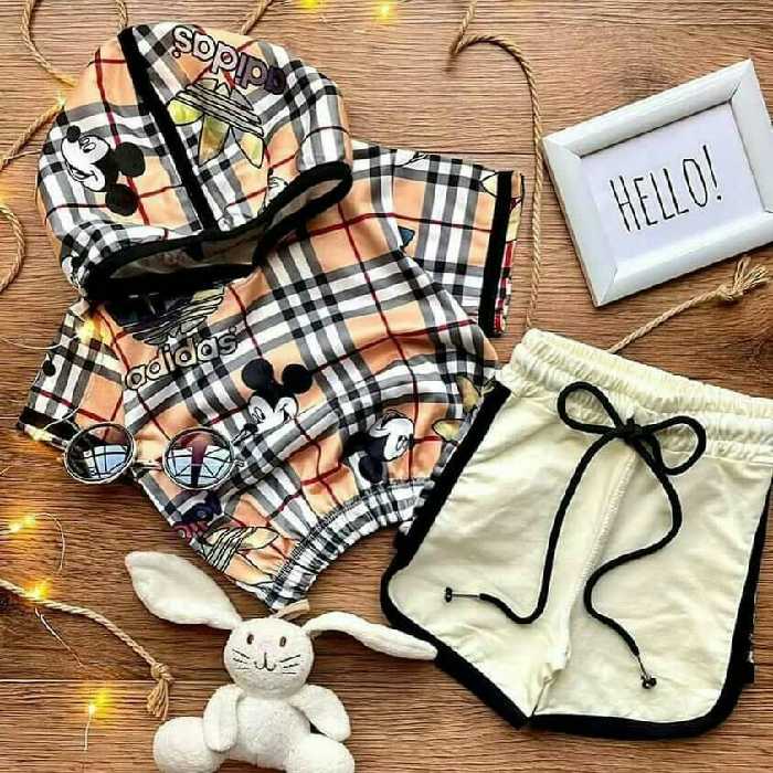 ست اسپرت میکی موس جنس سوپر نخ پنبه دورو ضدحساسیت درجه یک تک رنگ