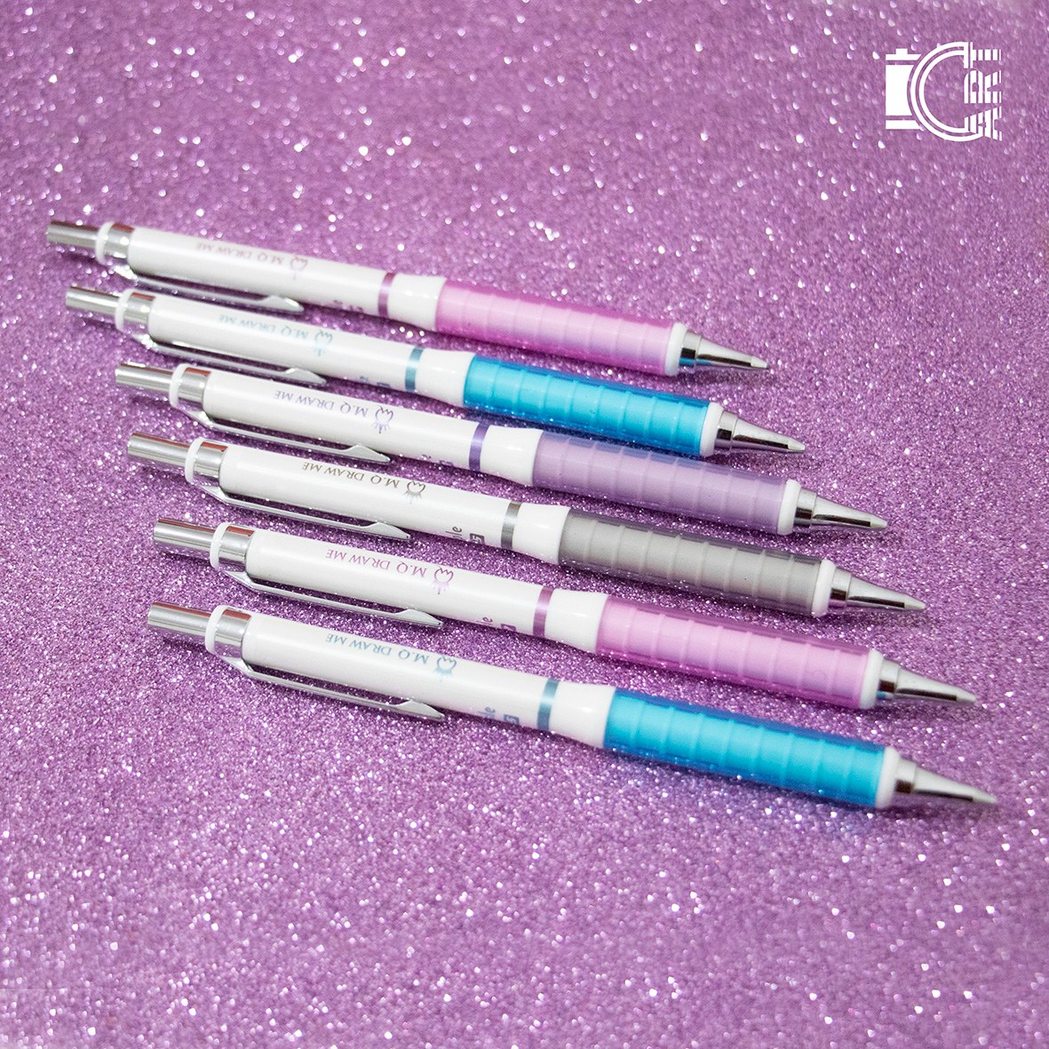 مداد نوکی و اتود ام کیو 5دهم 7دهم و نه دهم در 4رنگ