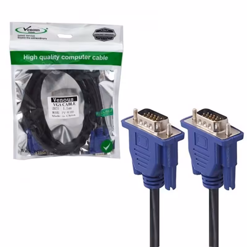 کابل 1.5 متری VGA ونوس Venous K100