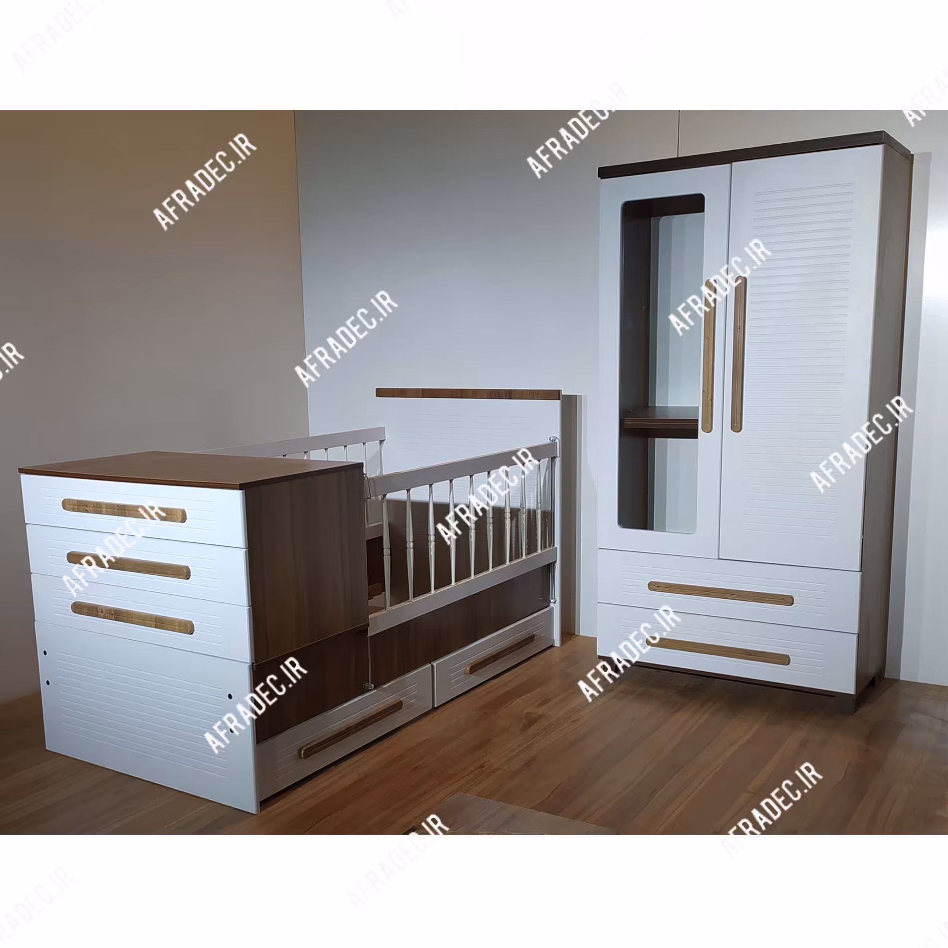 سرویس خواب نوزادکودک به نوجوان مدل کرکره ای 2