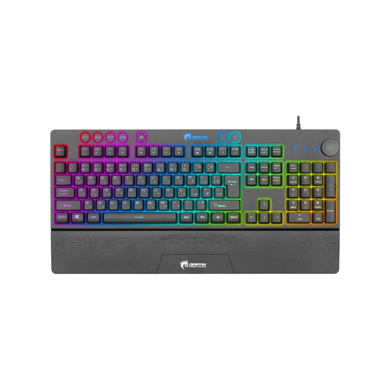 کیبورد گرین GK-703RGB - فروشگاه کارما آیتی