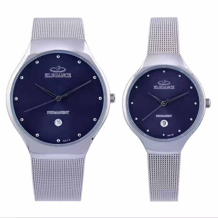 ست ساعت مچی عقربه ای زنانه و مردانه -الگانس -مدل WS-61