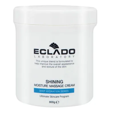 کرم ماساژ رطوبت رسان شاینینگ اکلادو _ 800 گرم