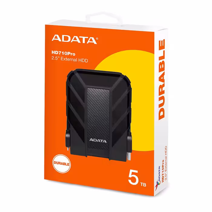هارد اکسترنال ای دیتا ADATA HD710 Pro BLACK ظرفیت 5 ترابایت