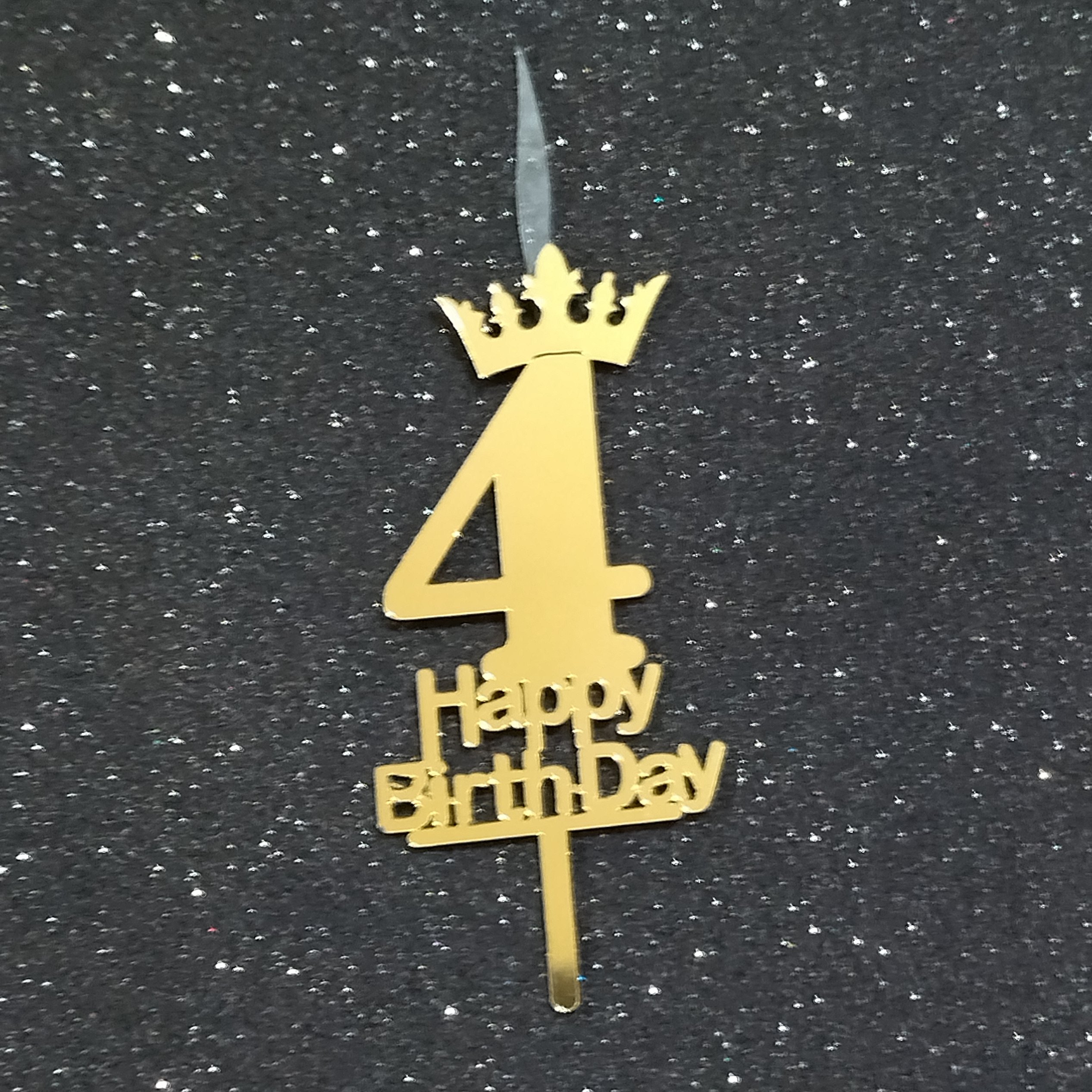 شمع تولد مدل اعداد(شماره4)