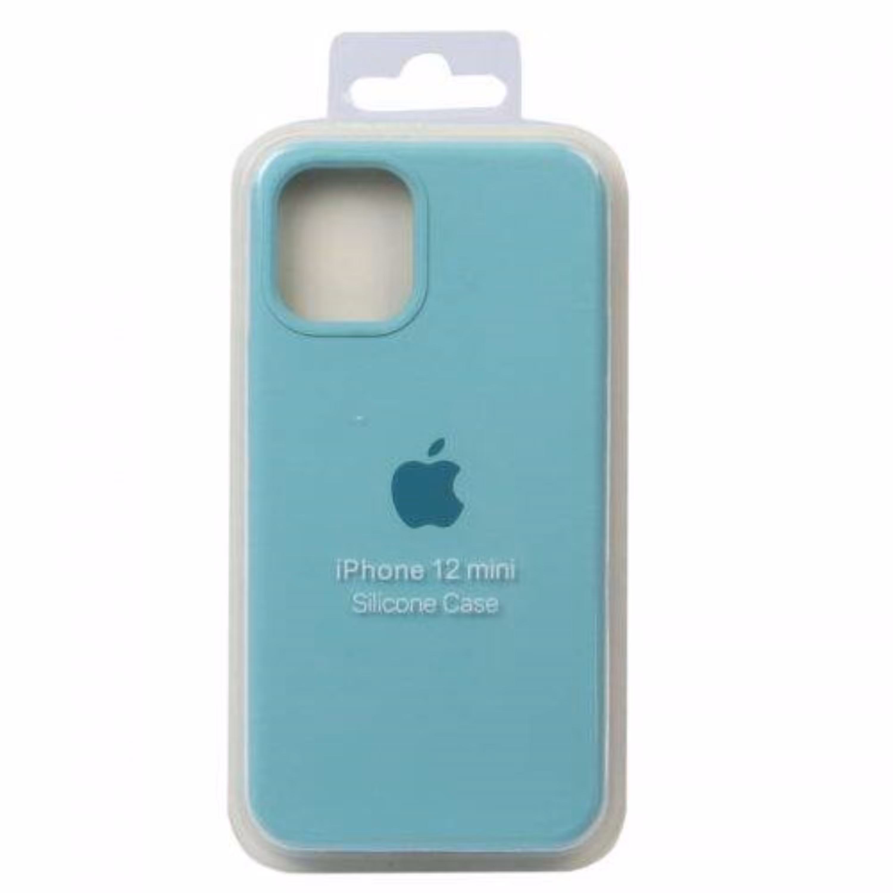 قاب سیلیکونی زیربسته iPhone 12 Mini رنگ سبز آبی