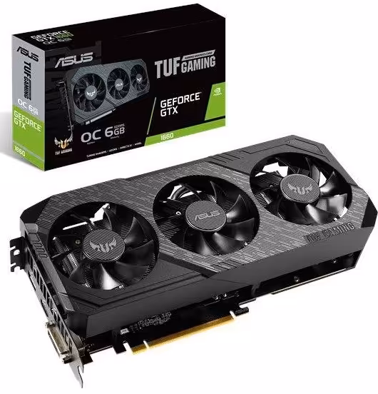 کارت گرافیک ایسوس مدل TUF3-GTX1660-O6G-GAMING با حافظه 6 گیگابایت