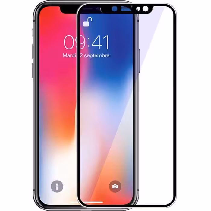 محافظ صفحه نمایش Anti-Blue Light باسئوس مدل 3D-Arc مناسب برای گوشی موبایل Iphone X/10 | فروشگاه اینترنتی تاتا کالا