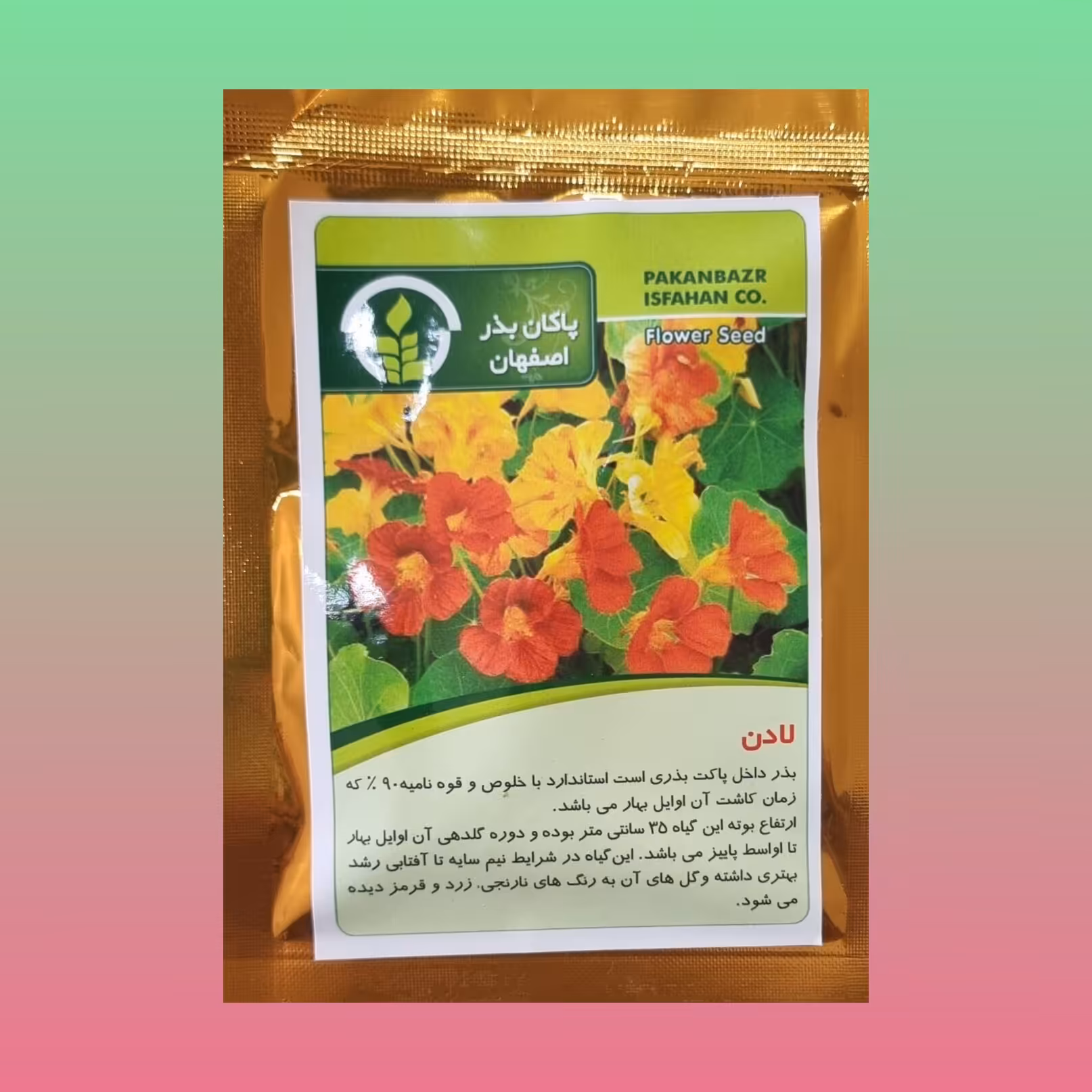 بذر گل لادن  پاکان بذر اصفهان 