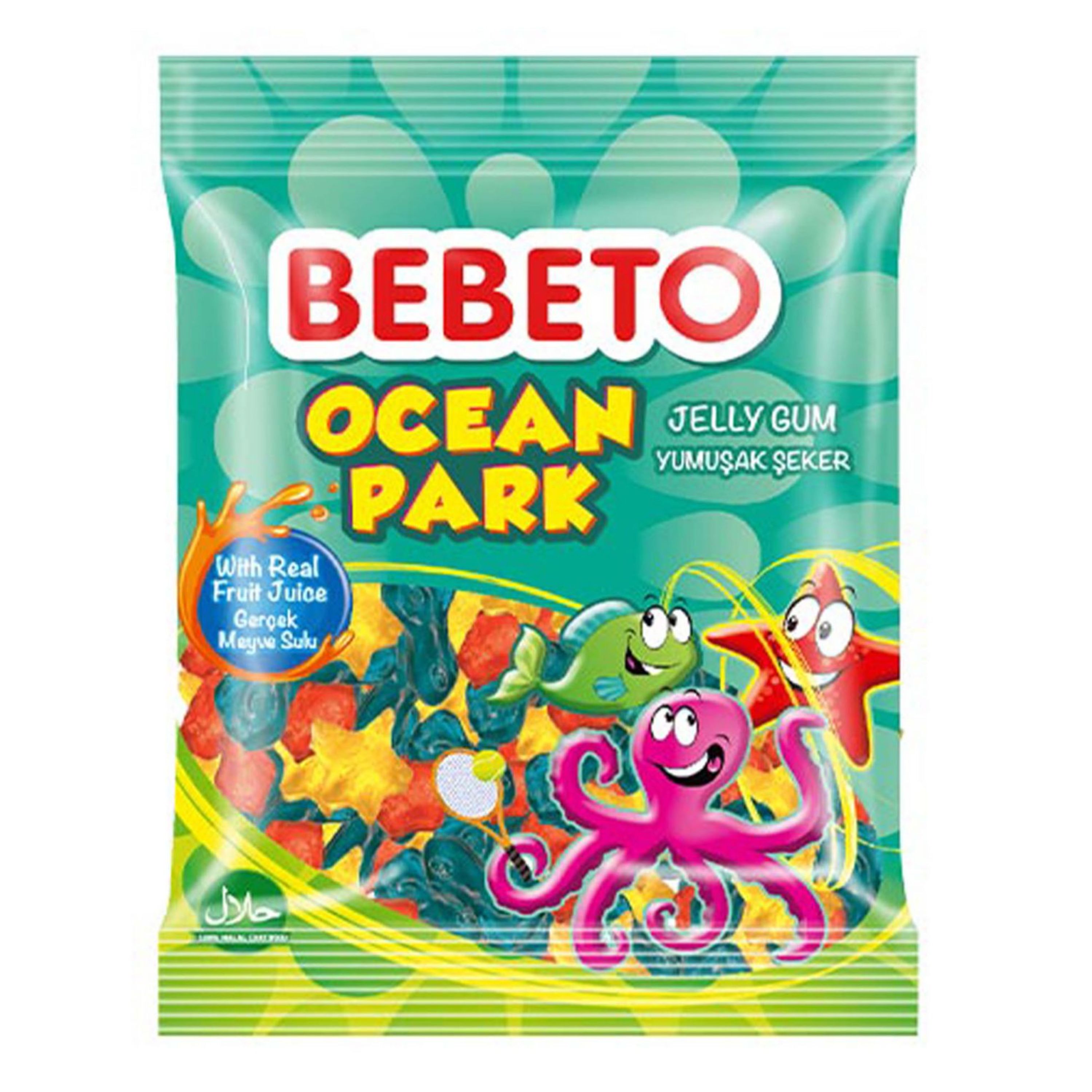 پاستیل اوشن پارک ببتو 80گرمی ocean park
