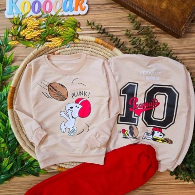 لباس بچگانه دورس شلوار اسنوپی 40 تا 55