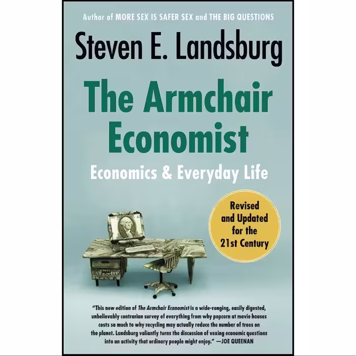 کتاب زبان اصلی The Armchair Economist اثر Steven E Landsburg