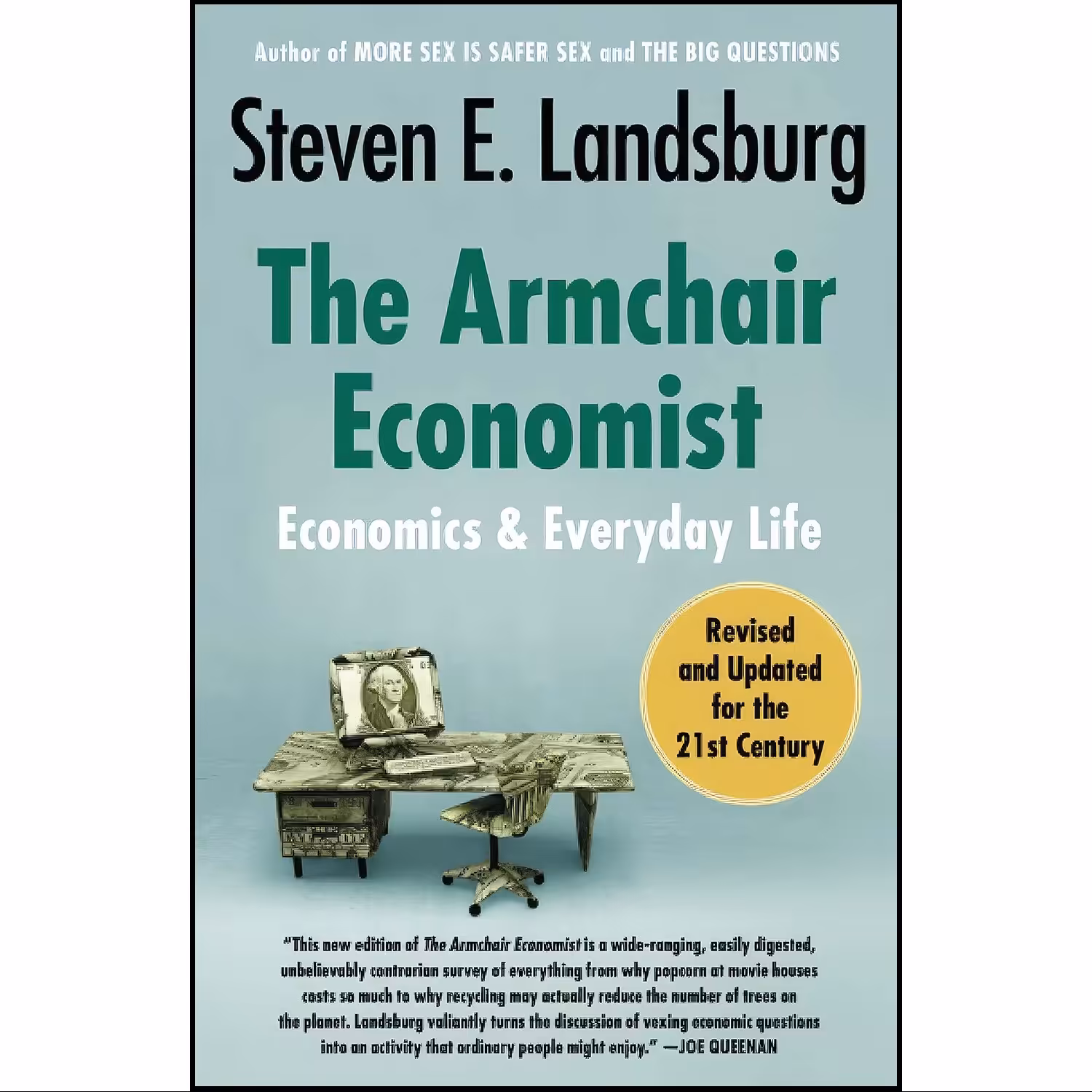 کتاب زبان اصلی The Armchair Economist اثر Steven E Landsburg
