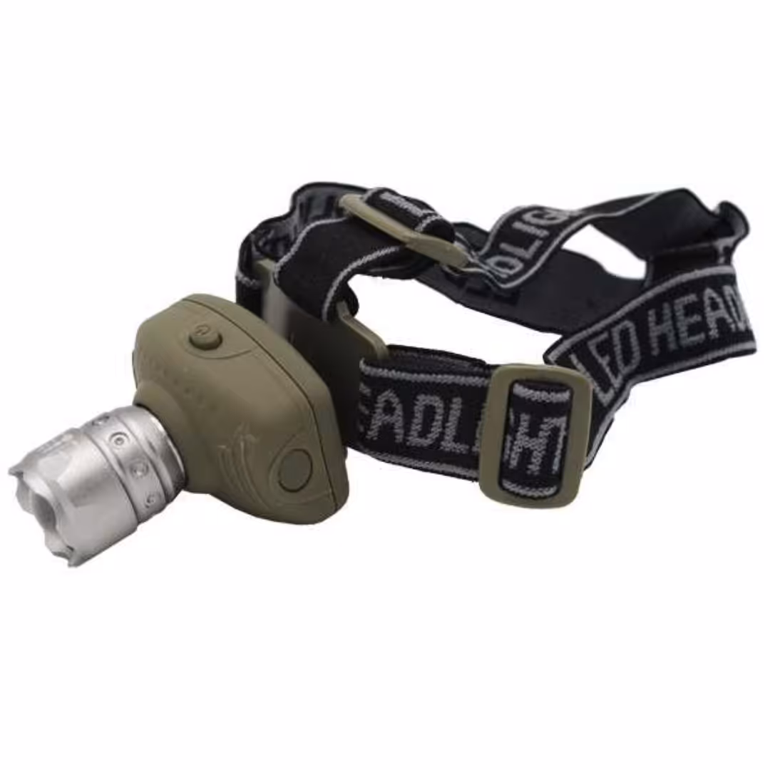 هدلایت و یا چراغ قوه پیشانی بند TK-27 دارای کانون نور و سه حالت نوردهی 