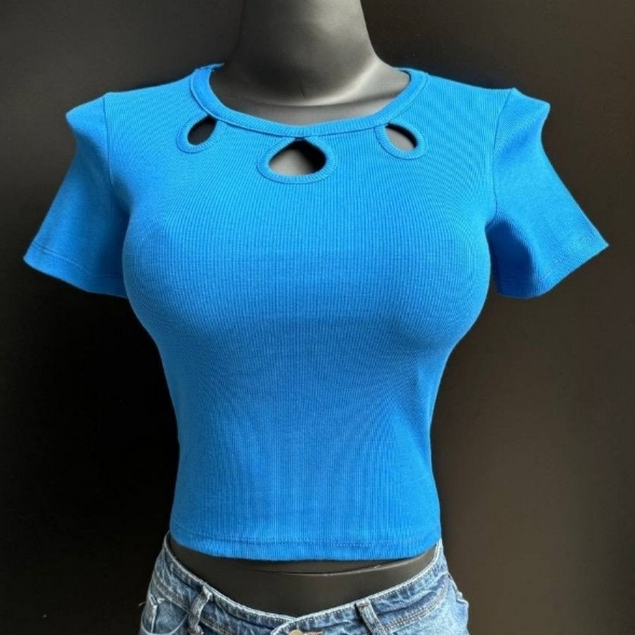 تاپ نیم تنه زنانه کبریتی با کشسانی عالی مناسب سایز 38 تا 40