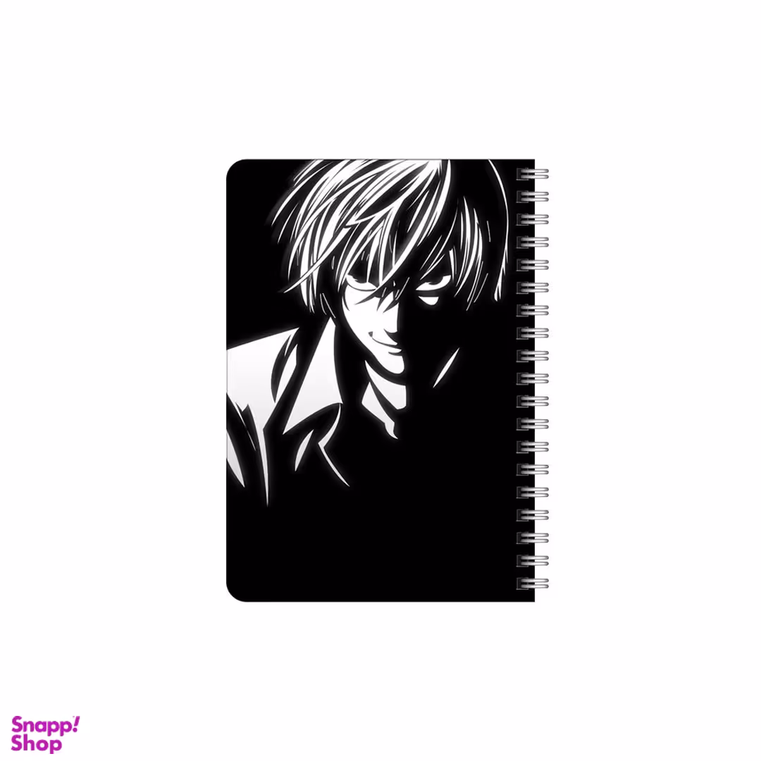 دفترچه یادداشت 80 برگ بامبیلیپ مدل چوبی طرح انیمه دفترمرگ کد 4382214