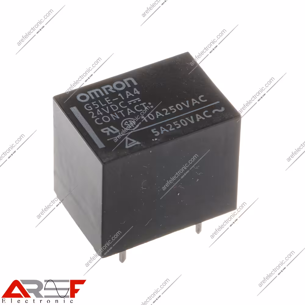رله امرن میلون G5LE-1A4 دارای 24 ولت و 4پین - فروشگاه عارف الکترونیک