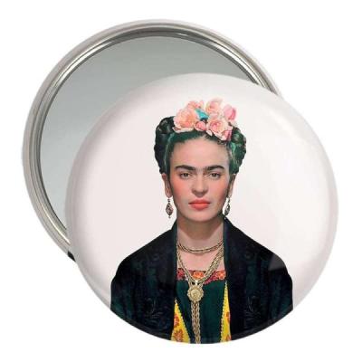 آینه جیبی خندالو طرح فریدا کالو کد 3712